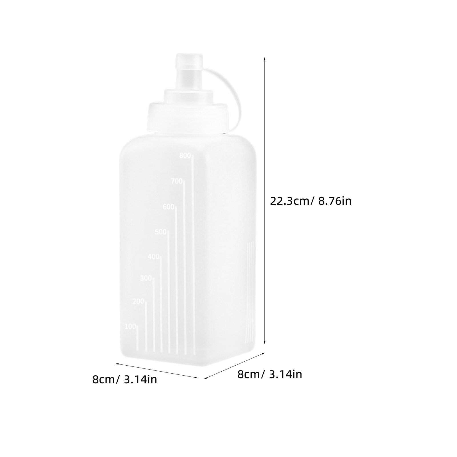 ขวดบีบพลาสติก 2 ชิ้น ปากกว้าง  - Sauce Squeeze Bottle บทวิจารณ์และราคา