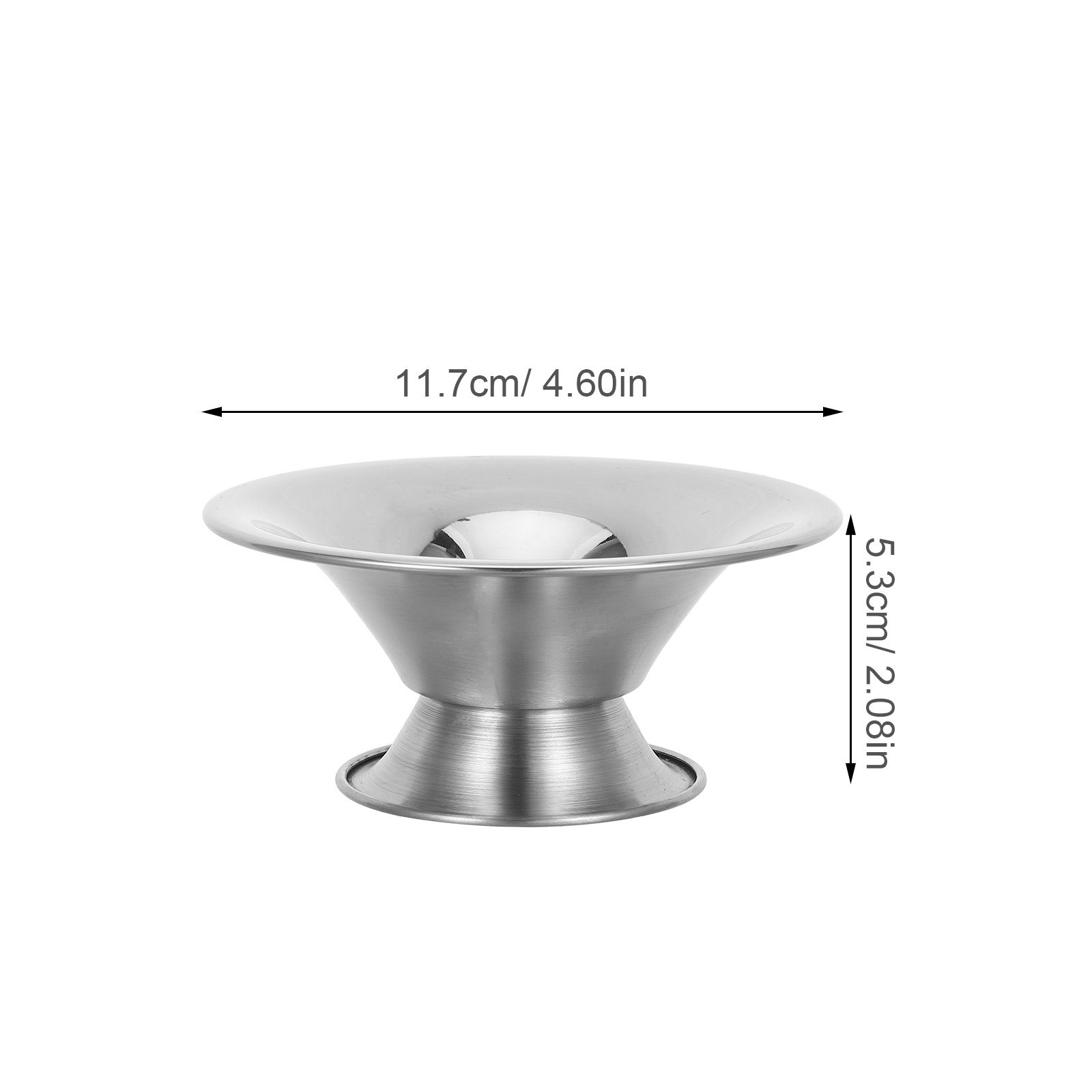 ชามสลัดสแตนเลสพร้อมขาตั้ง ถ้วย - Sauce Dipping Cup บทวิจารณ์และราคา