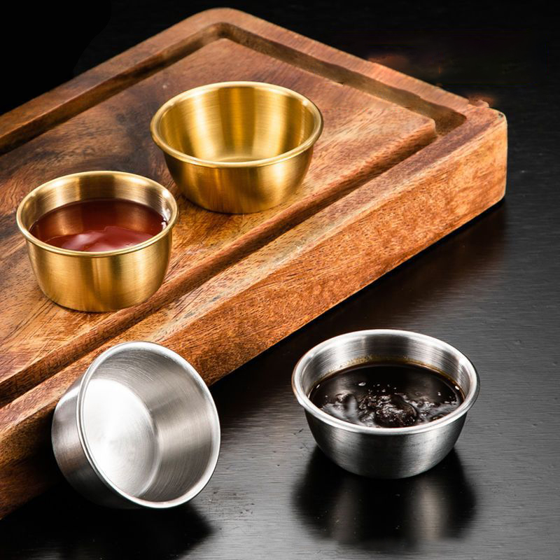 🛒 ถ้วยซอสสแตนเลส 304 ขนาดเล็ก  - Sauce Dipping Cup บทวิจารณ์และราคา
