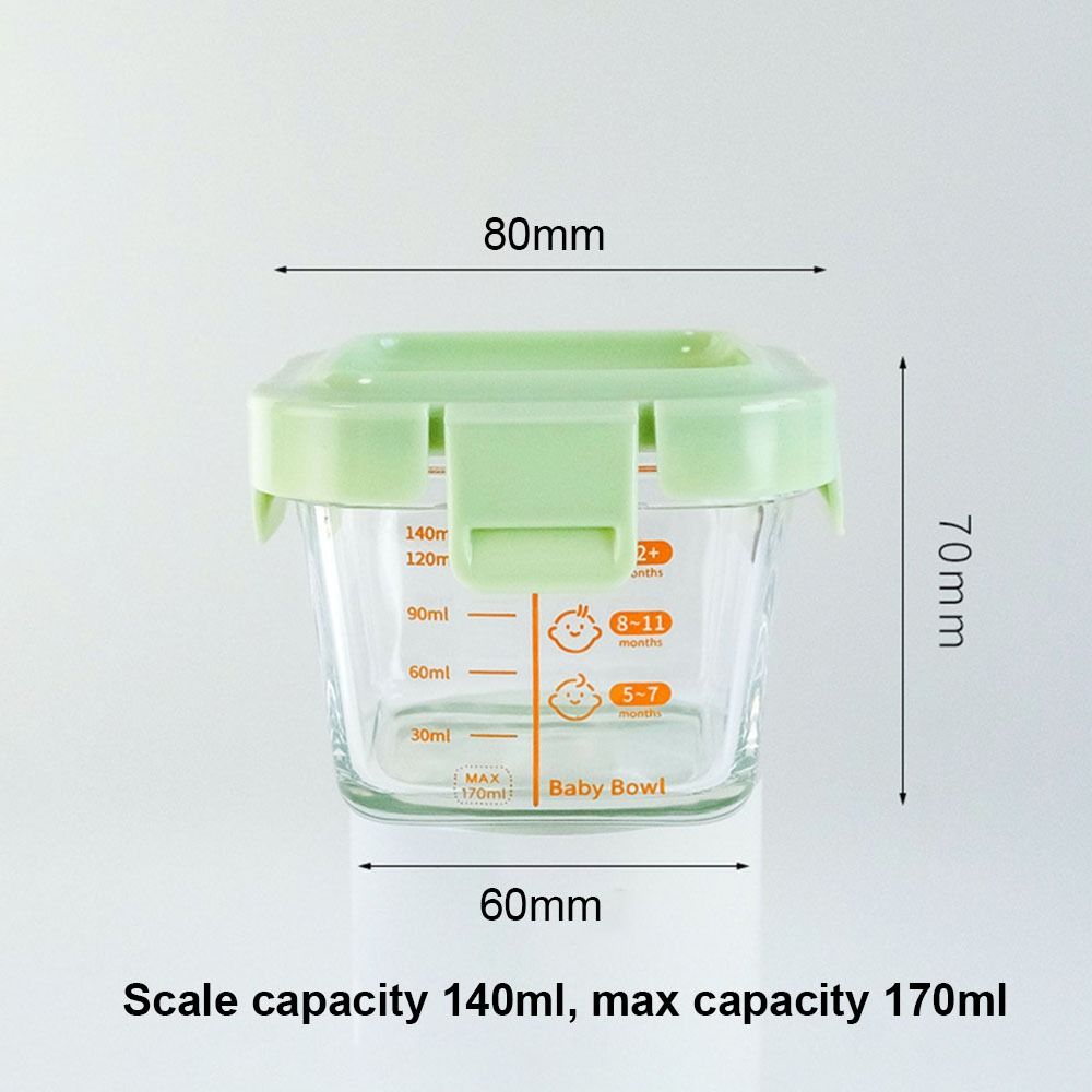 กล่องเก็บอาหารใหม่ 170 มล. ใช้ - Meal Prep Glass Containers Oven Safe บทวิจารณ์และราคา