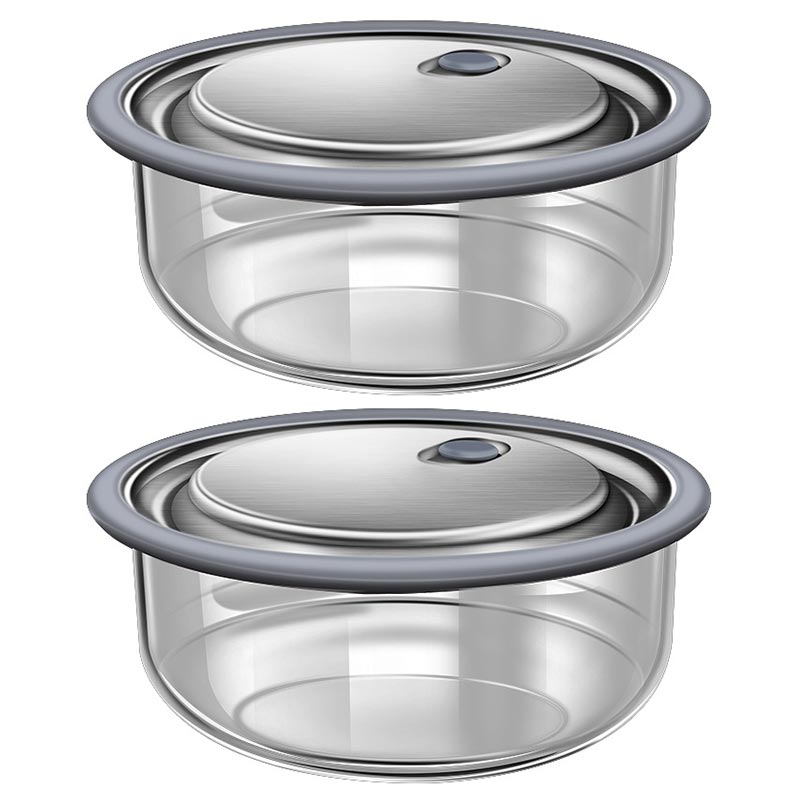 กล่องข้าวกลางวันแก้วบอโรซิลิเก - Meal Prep Glass Containers Oven Safe บทวิจารณ์และราคา