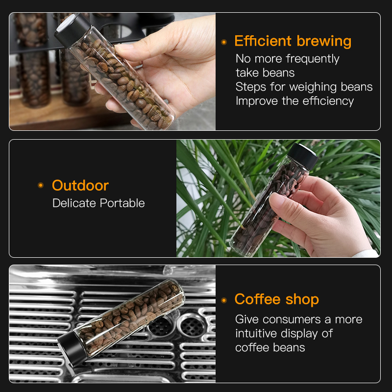 AliKisscafe ภาชนะเก็บเมล็ดกาแฟ - Glass Container Set บทวิจารณ์และราคา