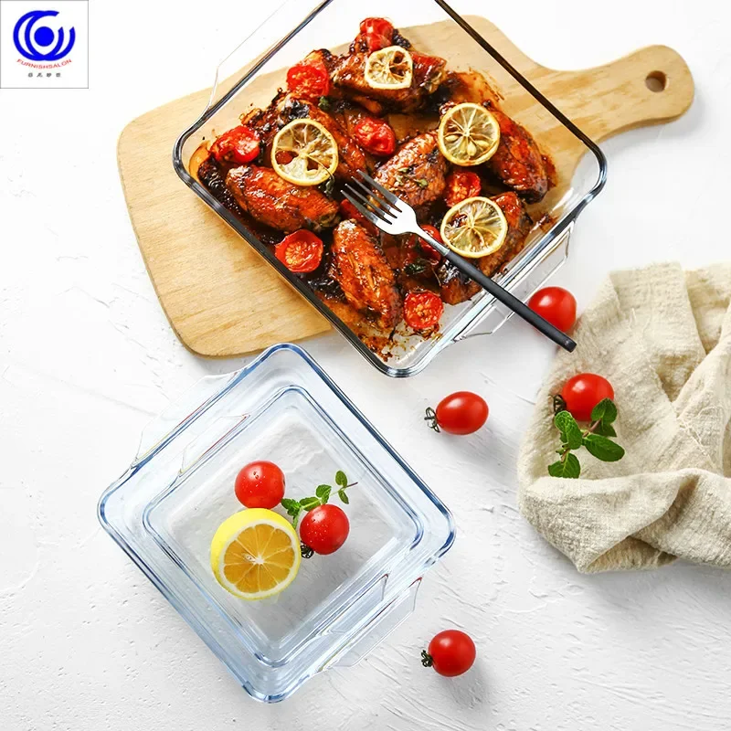 จานอบแก้วแบบแข็งสำหรับอบขนมพื้ - Meal Prep Glass Containers Oven Safe บทวิจารณ์และราคา