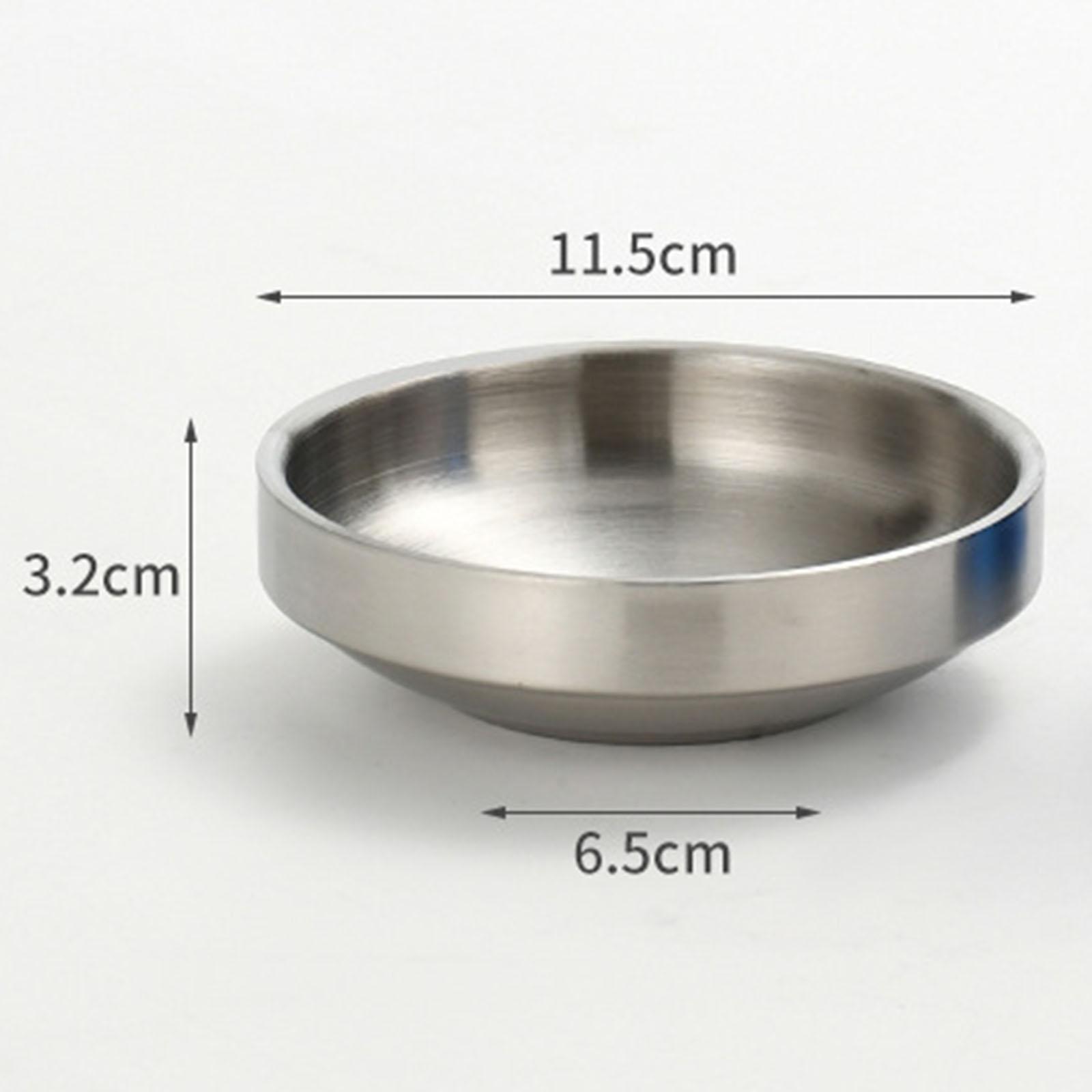ชุดภาชนะสแตนเลสสำหรับใส่ซอส ชา - Sauce Dipping Cup บทวิจารณ์และราคา