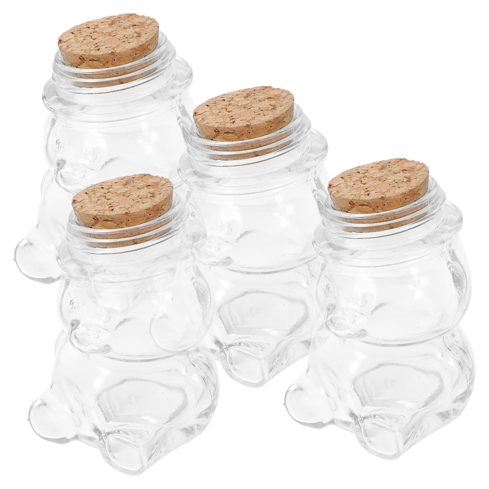 ชุดโหลแก้วใส 4 ชิ้น สำหรับเก็บ - Glass Container Set บทวิจารณ์และราคา