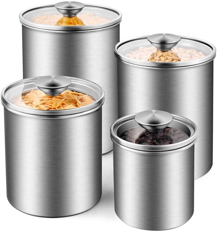 ชุดกระป๋องเก็บอาหารสแตนเลสสำหร - Glass Container Set บทวิจารณ์และราคา