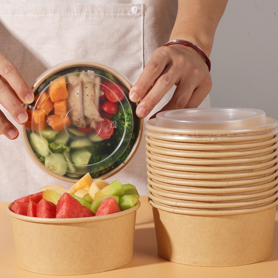 5/10/20PCS กระดาษคราฟท์ชามพร้อ - Meal Prep Day บทวิจารณ์และราคา