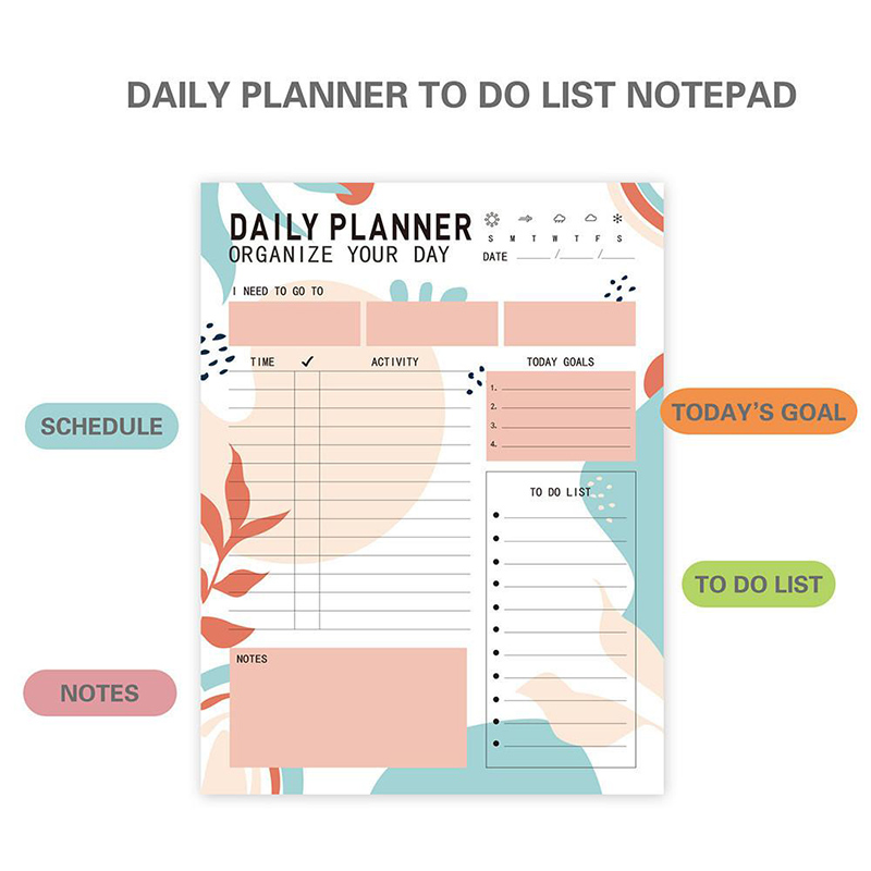 Magnetic Daily Planner Notepad - Meal Plan Notepad บทวิจารณ์และราคา