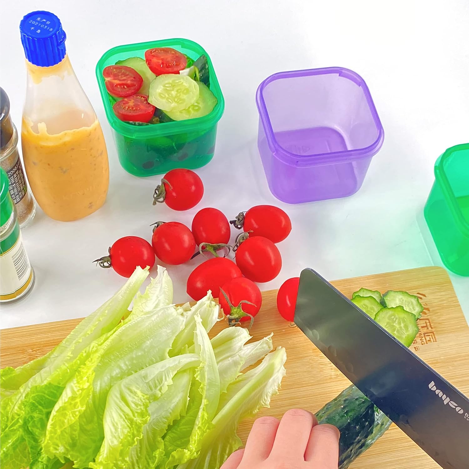 7 ชิ้น 21 วันส่วนควบคุมชุดคอนเ - Meal Prep Day บทวิจารณ์และราคา