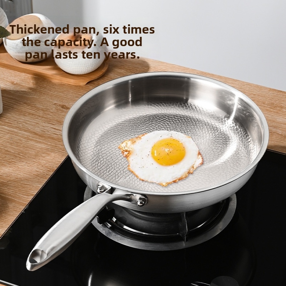 กระทะเคลือบกันติดแบบตอกลาย สำห - Meal Prep Quick บทวิจารณ์และราคา
