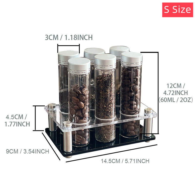 เมล็ดกาแฟคอนเทนเนอร์แบบพกพา Co - Glass Container Set บทวิจารณ์และราคา