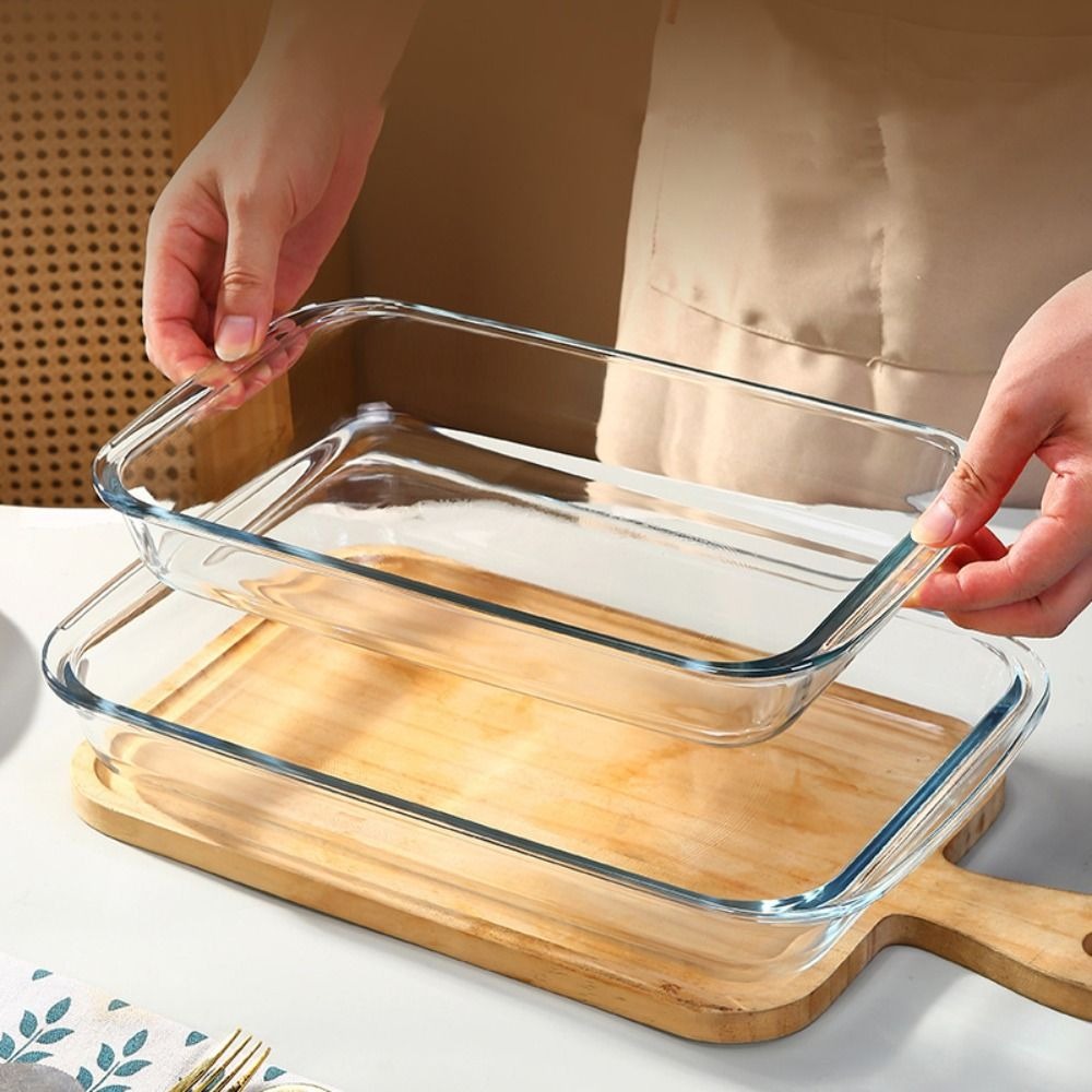ถาดอบแก้วทรงสี่เหลี่ยมทนทาน ทน - Meal Prep Glass Containers Oven Safe บทวิจารณ์และราคา